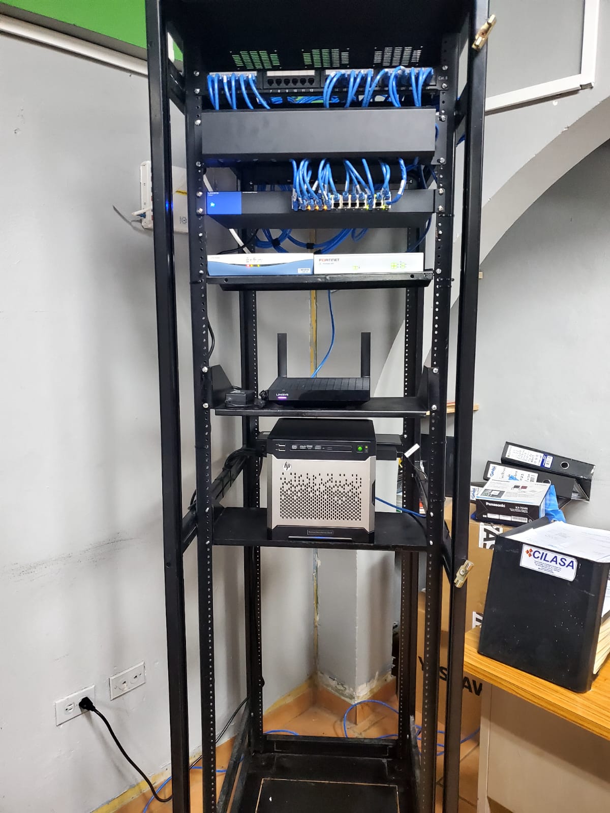 Frontal rack casi terminado